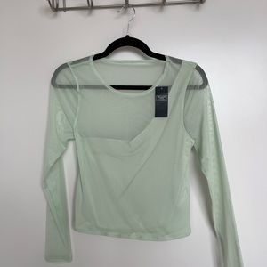 NWT Abercrombie mesh shirt